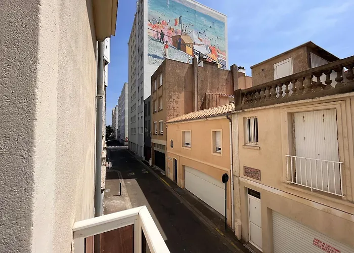 Maison Avec Cour, A 25m De La Plage, Proche Centre Et Commerces - Fr-1-197-573 度假居 *